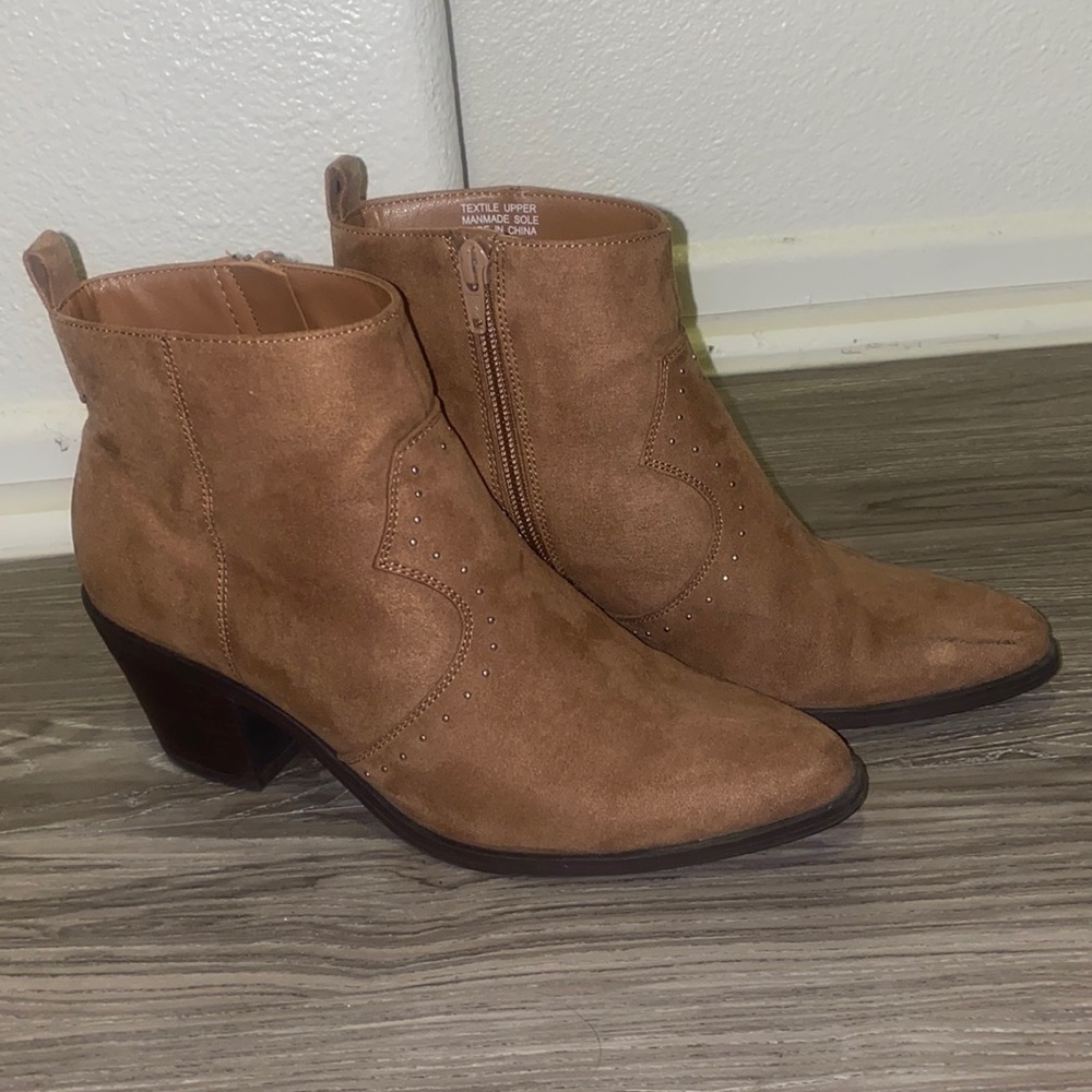 Loft Western Style Ankle Booties